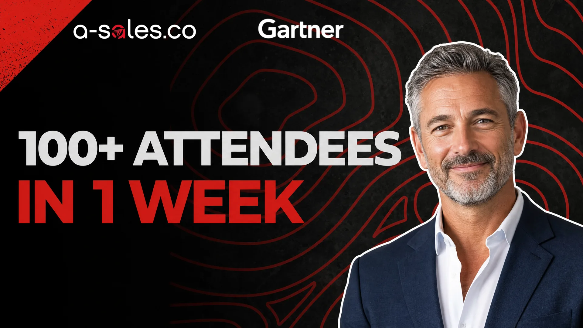 Gartner: 100+ registrations booked